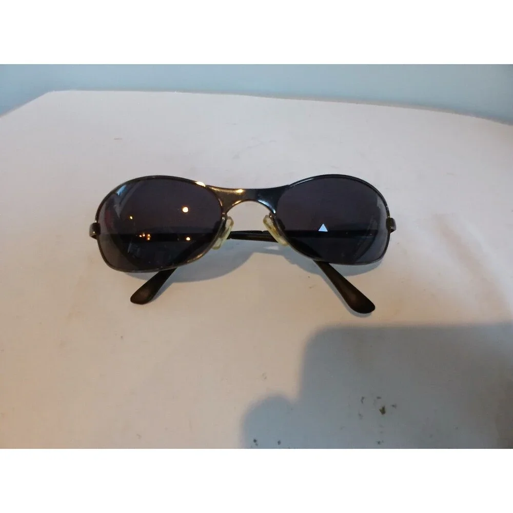 Y2K Sunglasses 90s Matrix Style Glasses Black  Frames Gray Lens  ESPN X Games